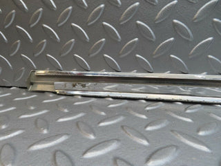 W108 rear left door chrome moulding trim used OEM