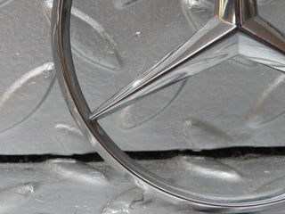 33628 Mercedes-Benz W201 190E 2.0L Chrome Rear Emblem 2017580058