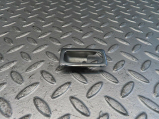 W123 Coupe door lock handle surround chrome used OEM