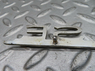 W108 trunk badge emblem used OEM