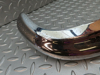 W108 rear left upper bumper chrome used OEM