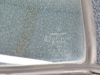 W123 rear right quarter window glass used OEM