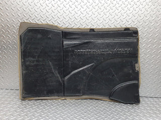 W126 front left floor carpet mat used OEM