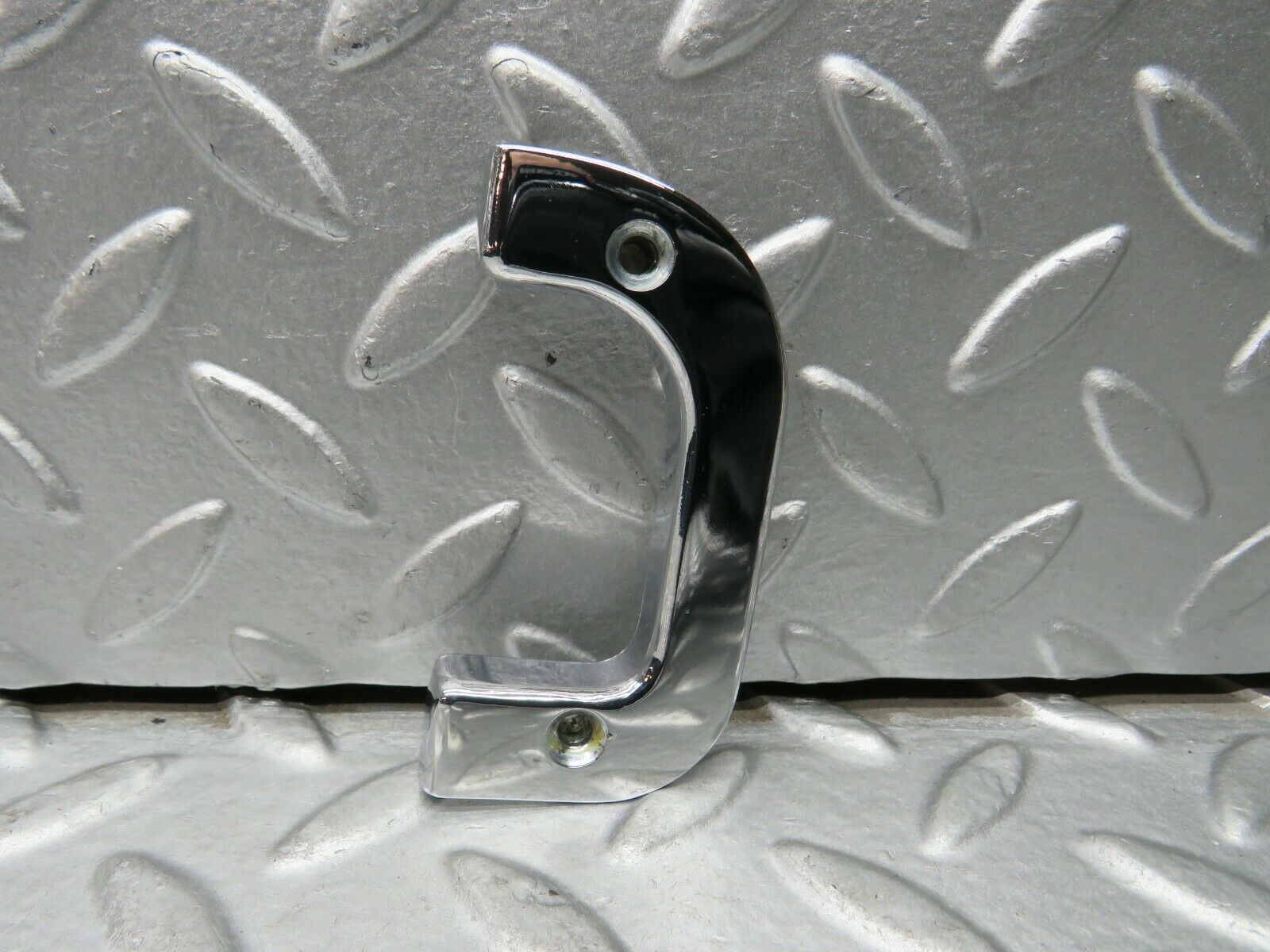 21971 Mercedes-Benz S123 280TE Wagon Left Chrome Door Latch Trim 1237230124