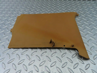 W123 Coupe front left kick panel beige used OEM