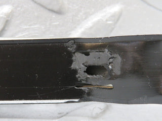 W109 rear left fender wing chrome moulding trim used OEM