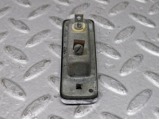 W109 number plate light chrome used OEM