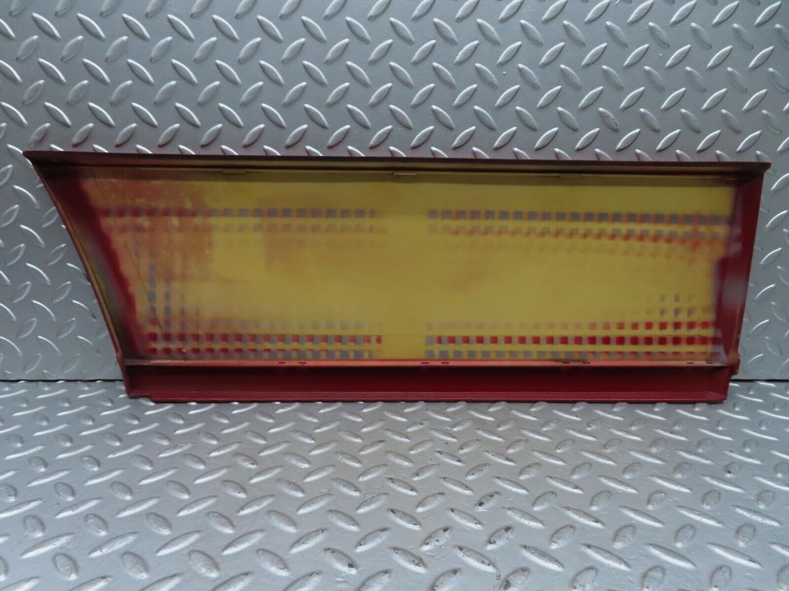 14631 Mercedes-Benz W201 190E Rear Left Door Moulding Trim Red 2016905740