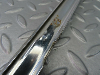 W116 rear right door chrome trim used OEM