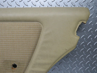 W123 rear right door card beige used OEM