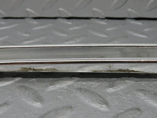 W108 rear right door chrome window channel used OEM