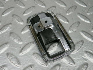 W108 chrome frame for door opener left used OEM