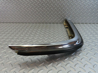 W116 front right upper bumper chrome used OEM