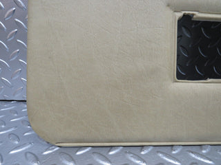 W123 rear right door card beige used OEM