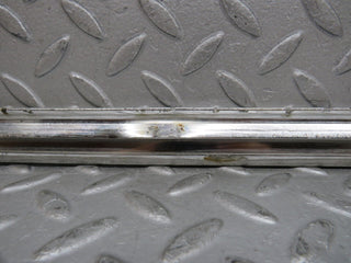 W109 front left door chrome moulding trim used OEM