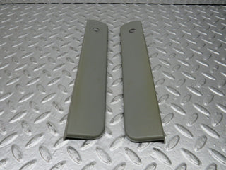 32366 Mercedes-Benz S124 300TE Rear Seat Hinge Cover Trim Pair 1249240243