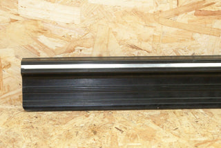 W123 door sill trim cover rear black used OEM