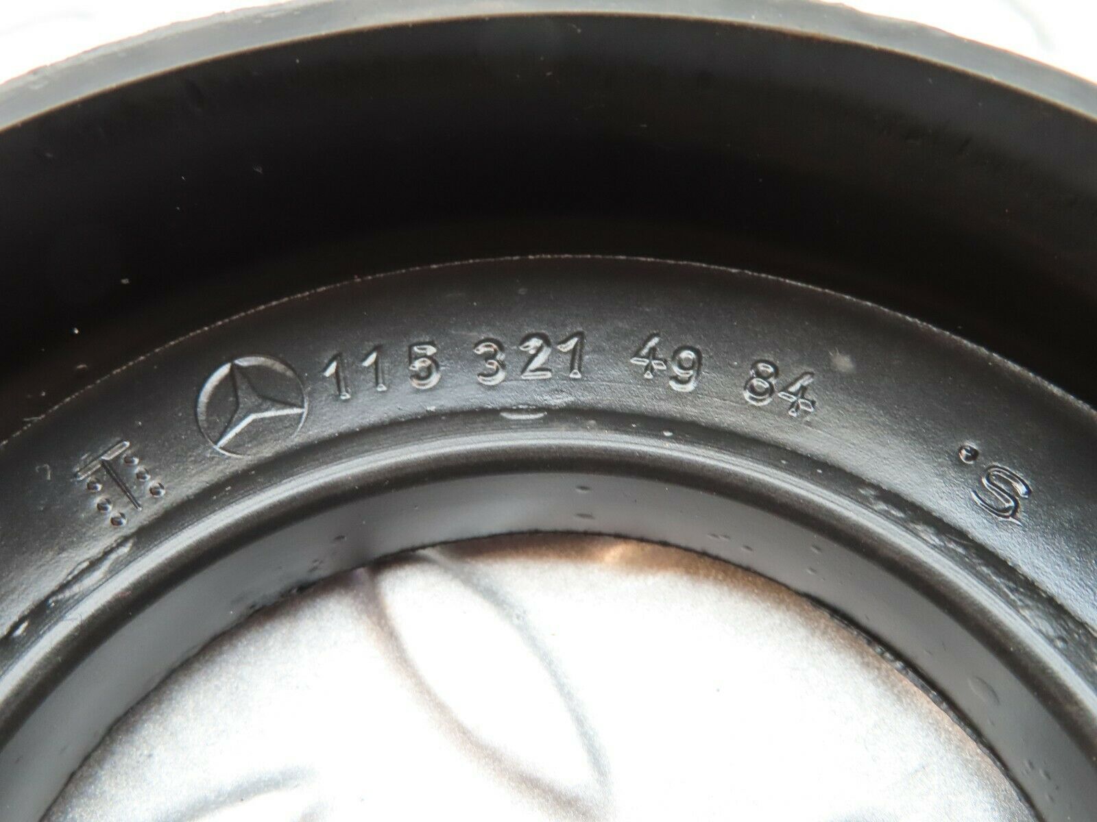 4995 Mercedes-Benz R107 350SL Coupe Rubber Buffer Suspension Front 1153214984