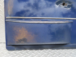 W109 front right door card blue used OEM