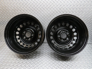 W123 steel wheel set 6jx15h2 et49 used OEM
