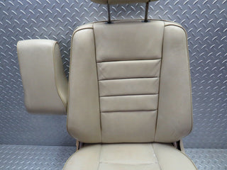34548 Mercedes-Benz C126 380SEC Front Left Electric Seat Leather Beige
