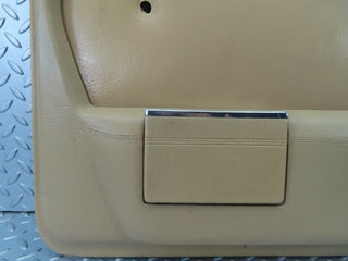 W116 rear right door card beige used OEM