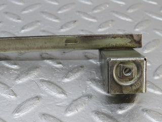 W126 rear left door window channel used OEM
