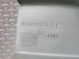 W124 Wagon inner tailgate cover trim pair grey used OEM