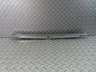 W116 number plate light holder chrome moulding used OEM