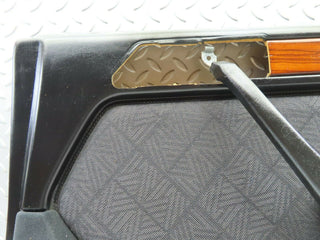 6641 Mercedes-Benz S124 E220 Wagon Rear Right Door Card Black