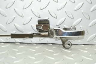 W115 chrome door handle left used OEM