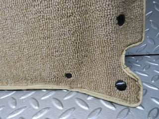 W201 Baby Benz front left floor carpet beige used OEM