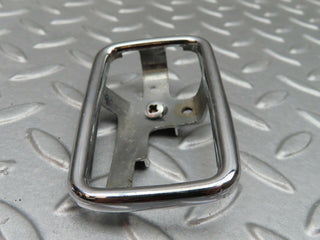 W108 chrome frame for door opener left used OEM