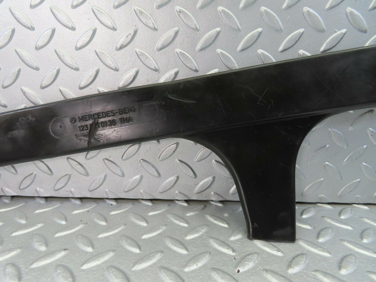 10699 Mercedes-Benz W123 230E Cable Channel Cover Rear Left 1238210136