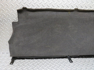 W126 fuel tank cover plate carpet grey used OEM