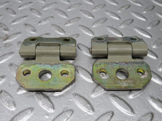 W201 Baby Benz left door hinge pair used OEM