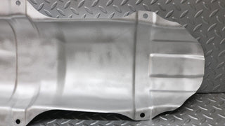 W126 Coupe exhaust heat shield used OEM