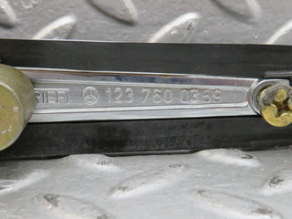 W123 rear right exterior chrome handle used OEM