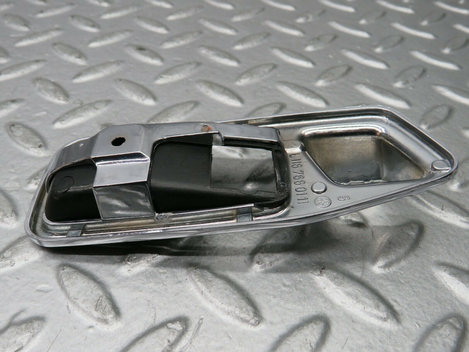21975 Mercedes-Benz S123 280TE Wagon Chrome Frame For Door Opener Left 1167660111