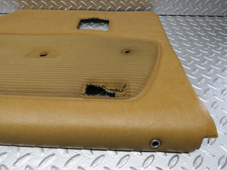 W123 rear right door card palomino used OEM