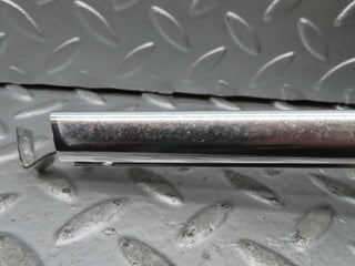 W123 rear right door chrome window channel used OEM