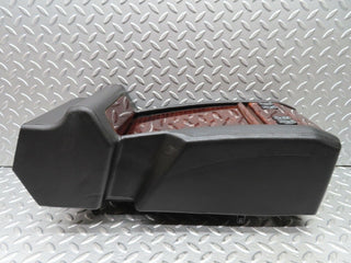 C140 rear centre console black leather used OEM