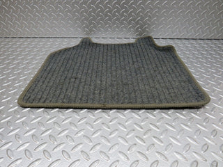 W124 Wagon rear left floor carpet mat grey used OEM
