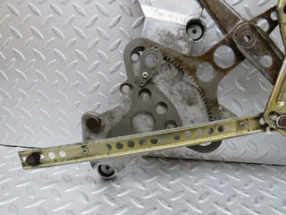 W126 Coupe rear right window regulator mechanism used OEM