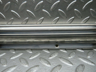 R107 SLC left door sill chrome used OEM