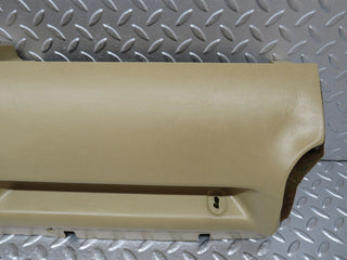 W124 under dash panel left side beige used OEM