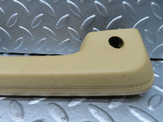 W123 interior door handle rear left beige used OEM