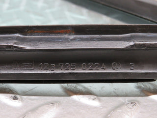 27223 Mercedes-Benz W123 280E Rear Right Quarter Window Glass 1237350224