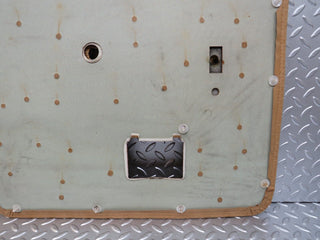 W123 rear right door card palomino used OEM