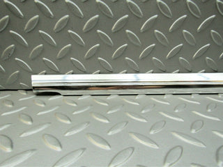 W108 rear left door chrome moulding trim used OEM